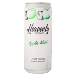 HEAVENLY Limonaad õuna-mündimaitseline 33cl (purk)