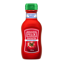 FELIX Tomatiketšup ilma lisatud suhkruta 970g